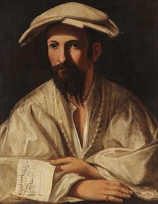 Portrait of a Musician, c1518-1520. Creator: Rondani, Giovanni Maria Francesco (1490-1550).