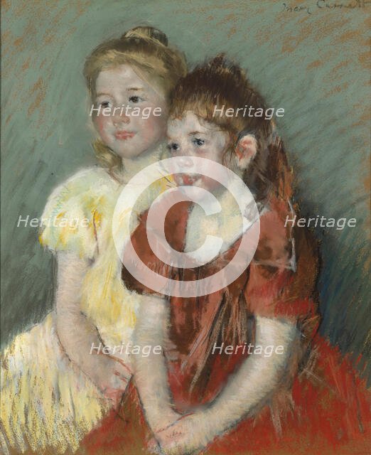 Young Girls, about 1900. Creator: Mary Cassatt.