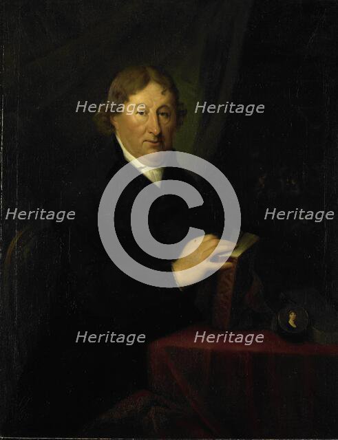 Portrait of Gerrit van der Pot, Lord of Groeneveld, Art Collector in Rotterdam, 1800-1807. Creator: Johann Bernhard Scheffer.