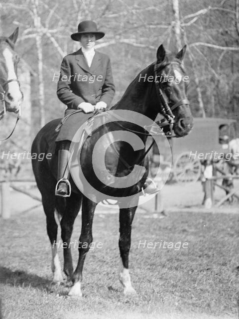 Miss Janet Allen, 1913. Creator: Harris & Ewing.