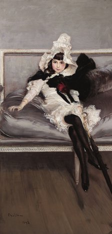 Portrait of Giovinetta Errazuriz, 1892.