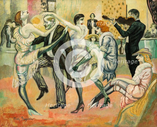 At the Dance Hall, 1913-1914.
