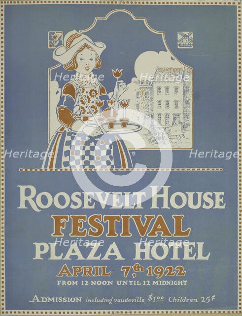 Roosevelt house festival, c1922. Creator: Unknown.