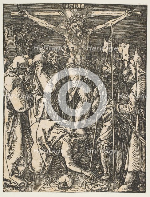 The Crucifixion, from The Small Passion, ca. 1509. Creator: Albrecht Durer.