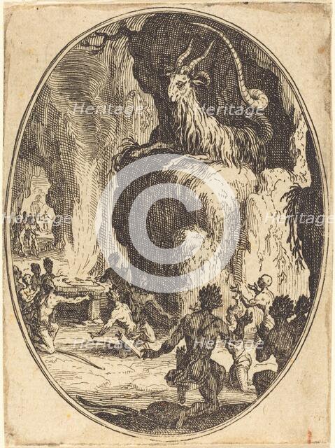 The Cult of the Demon, probably 1627. Creator: Jacques Callot.