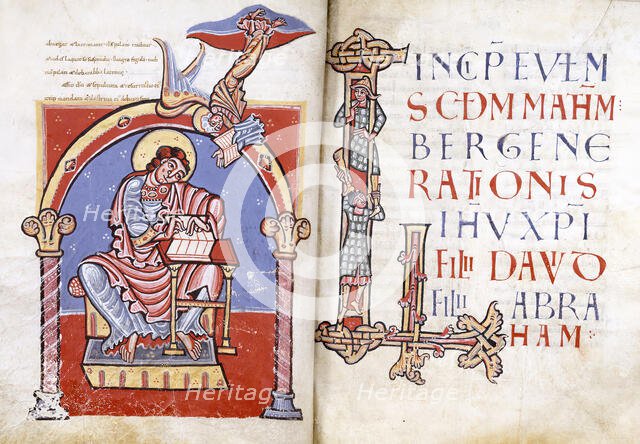 Gospel Book, c1100. Creator: Unknown.