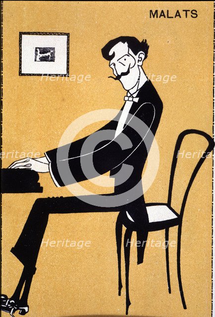 Joaquin Malats i Miarons (1872-1912), Catalan musician, he was a disciple of Juan Bta. Pujols. Ca…