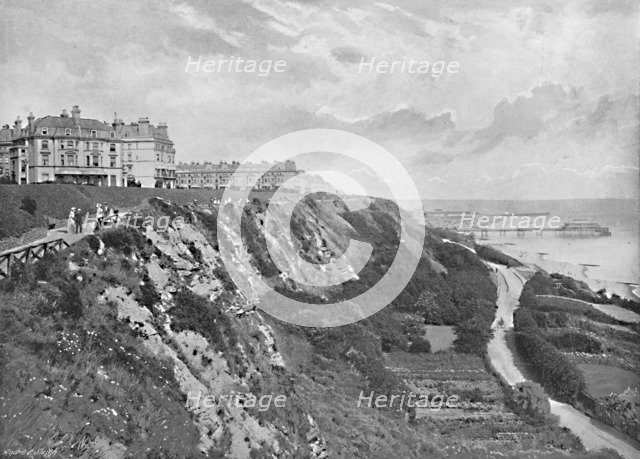 'Folkestone: The Lees', c1896. Artist: Lambert Weston & Son.