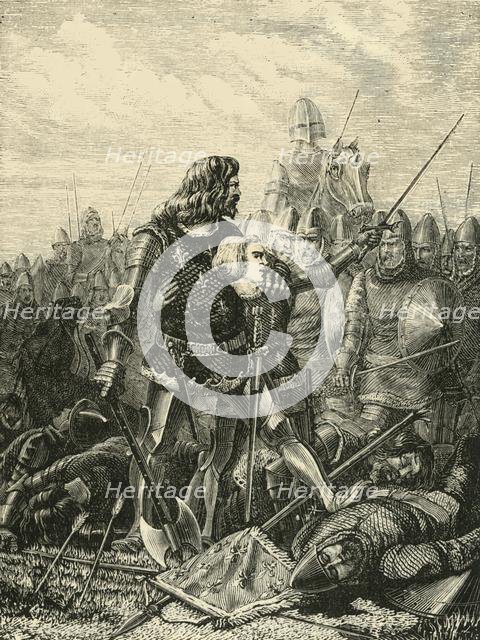 'King John at Poitiers', (1356), 1890.   Creator: Unknown.