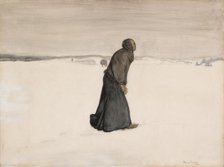 Death´s Walk, 1896. Creator: Magnus Enckell.