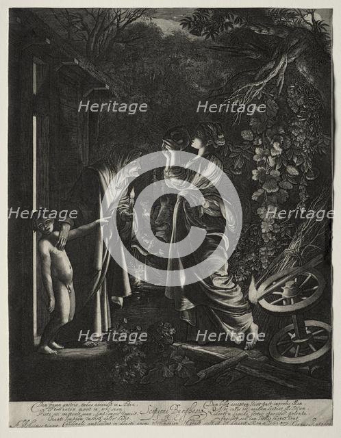 The Mocking of Ceres. Creator: Hendrik Goudt (Dutch, 1585-1630).