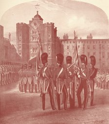 'The Grenadier Guards at St. James's Palace', 1909. Artist: Unknown.