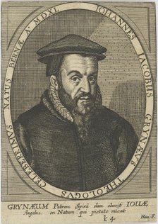 Johann Jakob Grynaeus (1540-1617) , 1650. Creator: Anonymous.