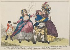 The Devonshire, or Most Approved Method of Securing Votes, April 12, 1784., April 12, 1784. Creator: Thomas Rowlandson.