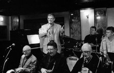 Allan Ganley, B.B. Watermill Jazz Club, Dorking, Surrey, Oct 2000. Creator: Brian O'Connor.