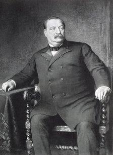 Grover Cleveland, 22nd and 24th President of the United States of America Artist: Unknown