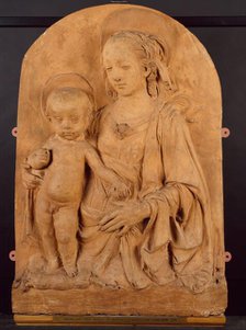 Madonna and Child, 1460-1470. Creator: School of Andrea Verrocchio.