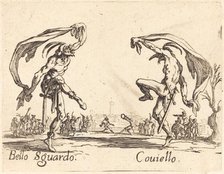 Bello Sguardo and Coviello, c. 1622. Creator: Jacques Callot.