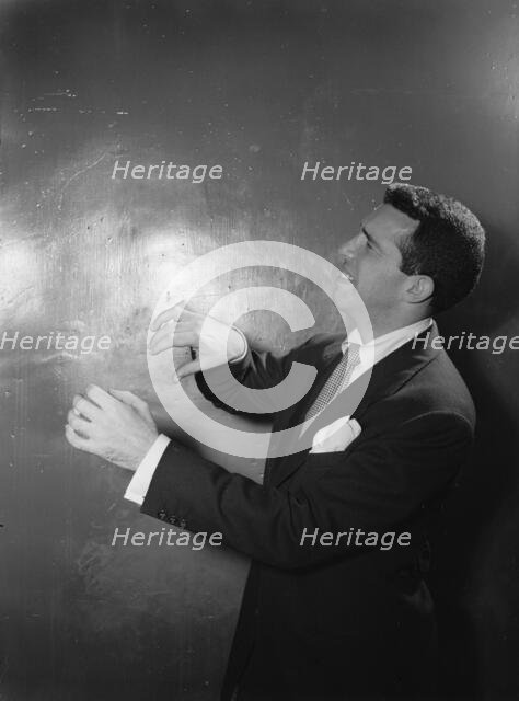 Portrait of Buddy Rich, Arcadia Ballroom, New York, N.Y., ca. May 1947. Creator: William Paul Gottlieb.