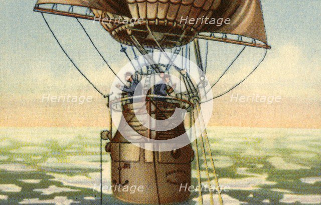 Andrée's Arctic balloon expedition, 1897, (1932).  Creator: Unknown.