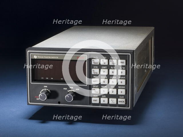 Long Range Navigation (LORAN) Unit, LORAN-C, TI-9100, 1980. Creator: Texas Instruments Inc..