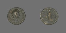 Denarius (Coin) Portraying Emperor Septimius Severus, 200. Creator: Unknown.