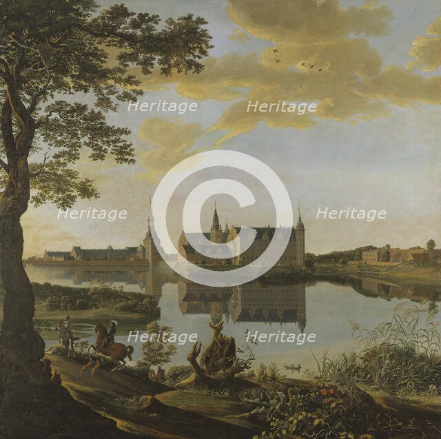 Fredriksborg Castle, Denmark, 1652. Creator: Laurens Barata.