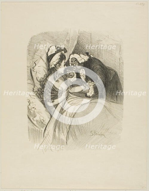 Dame Jacinthe, 153. Creator: Theophile Alexandre Steinlen.