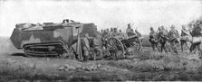 'La Replique de Foch: La Deuxieme victoire de la Marne; Char d'assaut ramenant du combat..., 1918. Creator: Unknown.