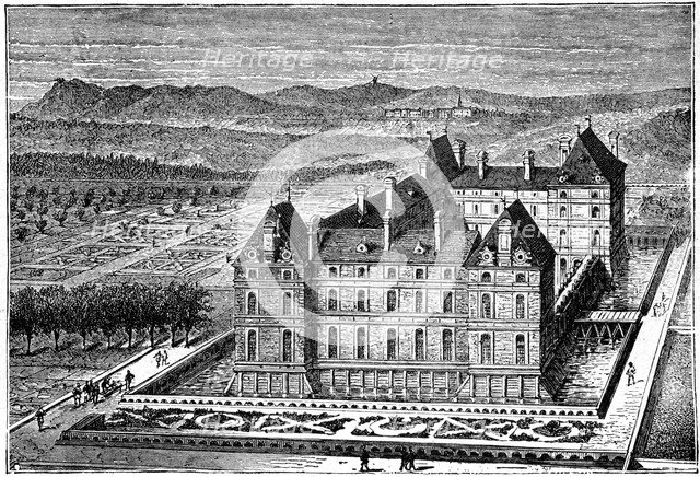 Château of Rosny, 1898. Artist: Barbant