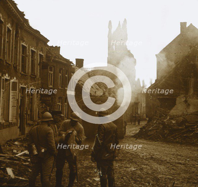 Hooglede, Flanders, Belgium, 1918. Artist: Unknown.