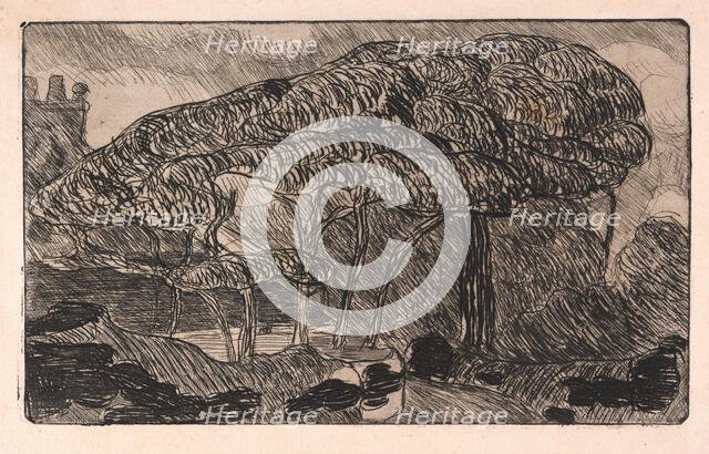 L'Orage (The Storm), 1893. Creator: Armand Seguin.