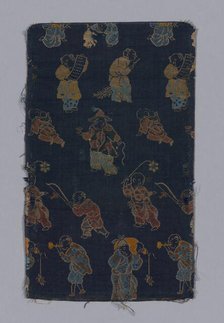 Fragment, Japan, 18th century, late Edo period (1789-1868)/ Meiji period (1868-1912). Creator: Unknown.