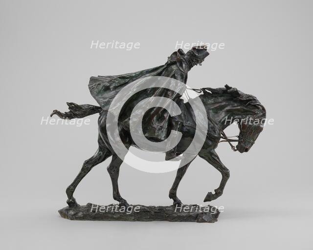 Horseman in a Storm, model c. 1878, cast after 1894. Creator: Jean Louis Ernest Meissonier.