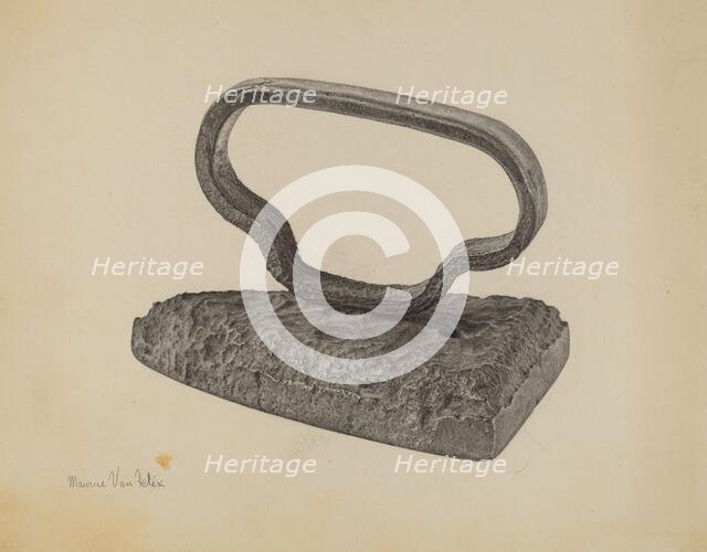 Flatiron, c. 1940. Creator: Maurice Van Felix.