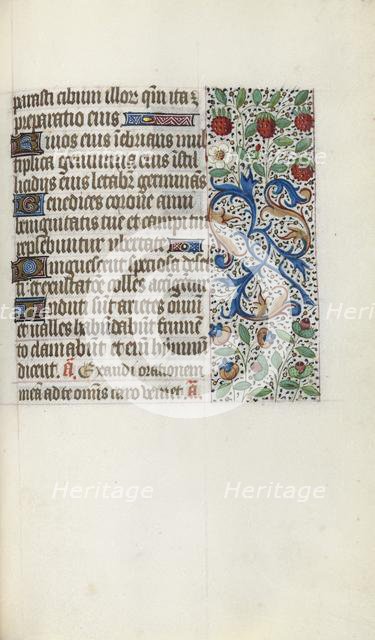 Book of Hours (Use of Rouen): fol. 137r, c. 1470. Creator: Master of the Geneva Latini (French, active Rouen, 1460-80).