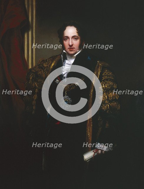 John Garratt, Lord Mayor, 1824.  Artist: Thomas Stewardson