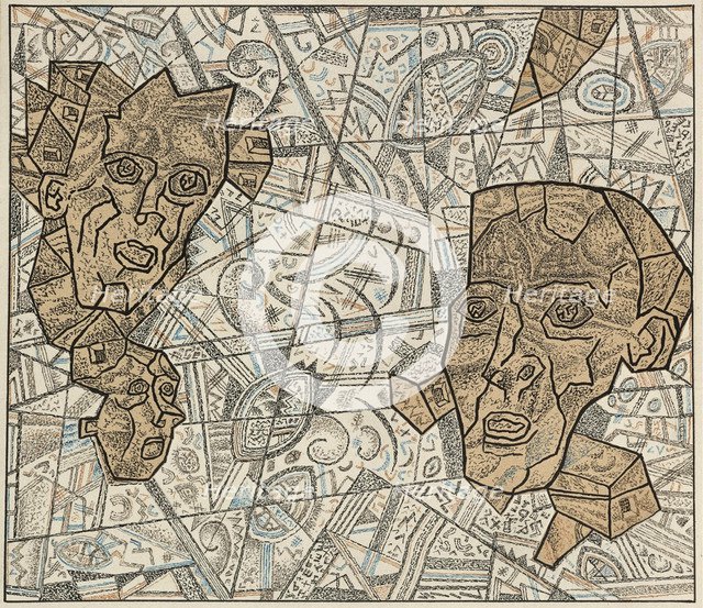 Untitled. Artist: Filonov, Pavel Nikolayevich (1883-1941)