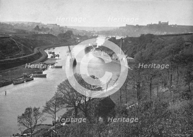 'Whitby, from Larpool', c1896. Artist: Frank Meadow Sutcliffe.