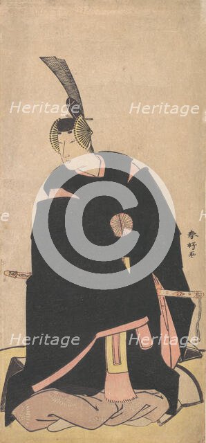 The Actor Nakamura Tomijuro, ca. 1790. Creator: Katsukawa Shunko.