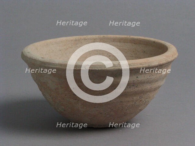 Bowl, Coptic, 4th-7th century. Creator: Unknown.
