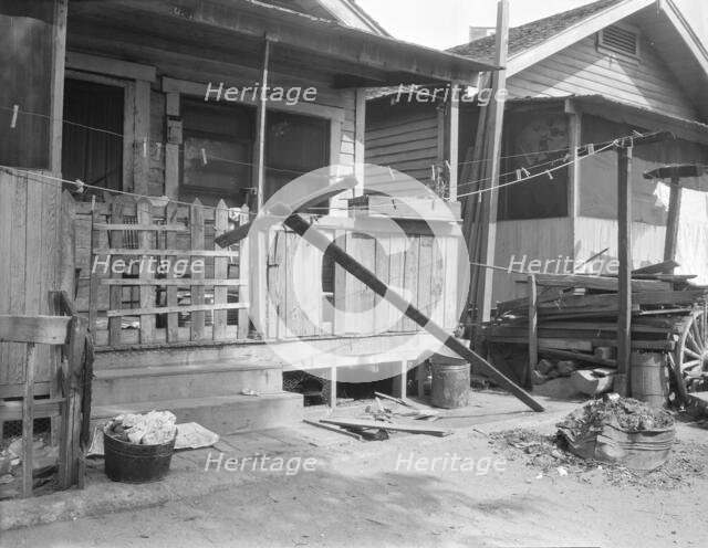 Housing, within five minutes walk of City Hall, City of Los Angeles, 1936. Creator: Dorothea Lange.