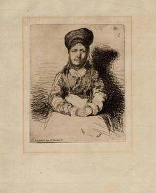 La Retamuse (The Tinker's Wife) (Kennedy 14), 1858. Creator: James Abbott McNeill Whistler.