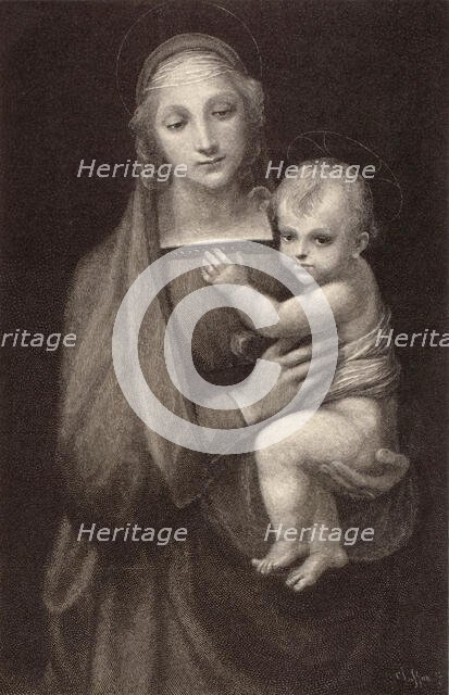 Madonna del Gran' Duca, 19th century. Creator: Unknown.
