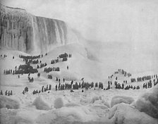 'Ice Mountain, Niagara', c1897. Creator: Unknown.