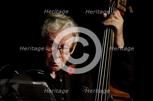 Herbie Flowers, Hawth, Crawley, West Sussex, Nov 2015. Artist: Brian O'Connor.