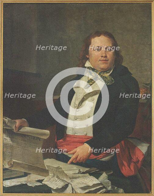 Portrait of Léger-Félicité Sonthonax (1763-1813), 1790s. Creator: Anonymous.
