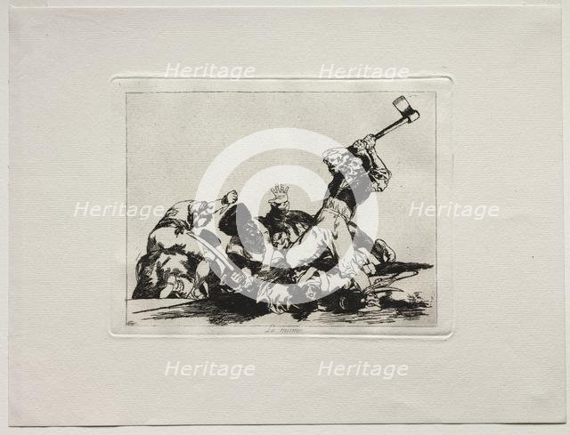 The Horrors of War: The Same. Creator: Francisco de Goya (Spanish, 1746-1828).