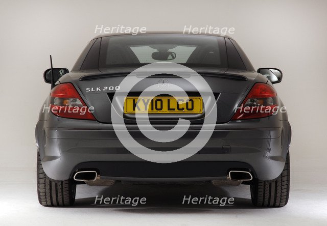 2010 Mercedes Benz SLK 200 Artist: Unknown.