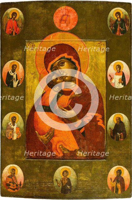 The Virgin of Vladimir with Selected Saints.